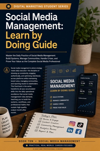 Tapa del eBook Social Media Management for Students