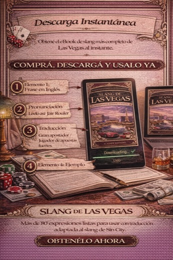 Tapa del eBook Slang de Las Vegas