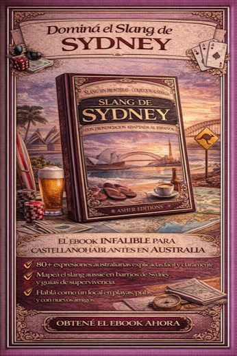 Tapa del eBook Slang de Sídney