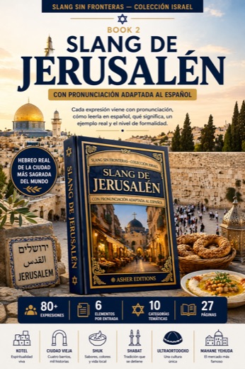 Tapa del eBook Slang de Jerusalén
