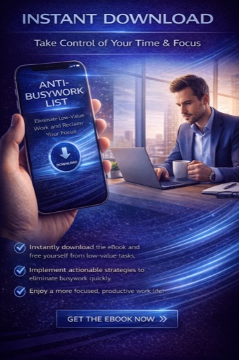 Tapa del eBook Anti-Busywork List