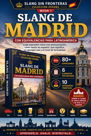 Tapa del eBook Slang de Madrid