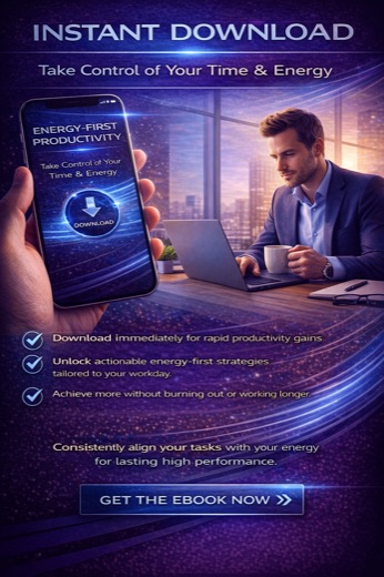 Tapa del eBook Energy-First Productivity
