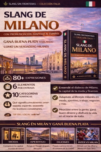 Tapa del eBook Slang de Milán