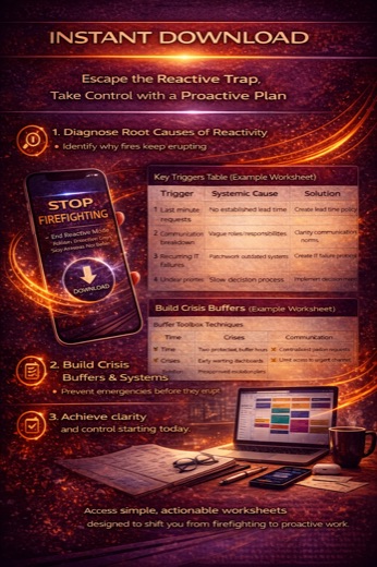 Tapa del eBook Stop Firefighting