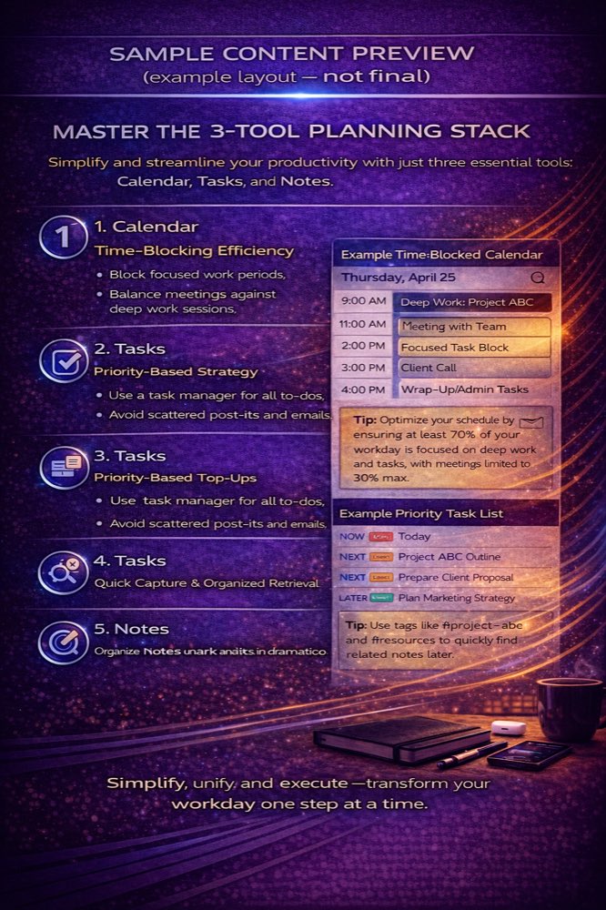 Preview of 3-Tool Planning Stack (2)