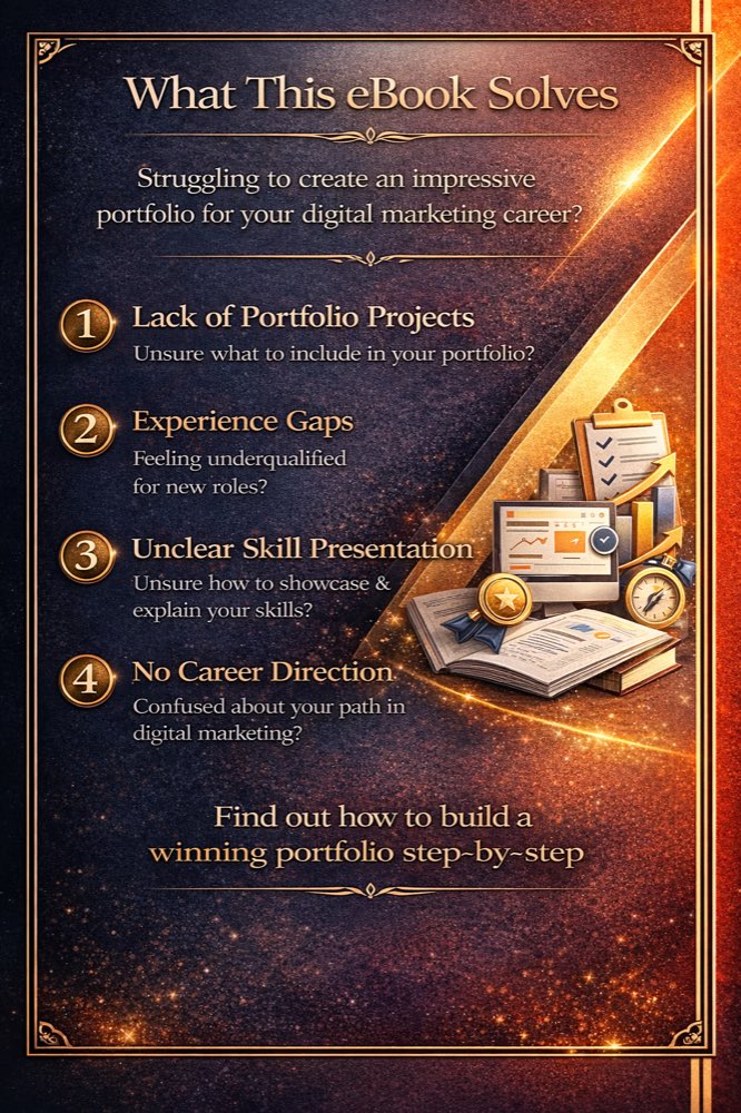 Preview of Digital Marketing Portfolio for Students (2)