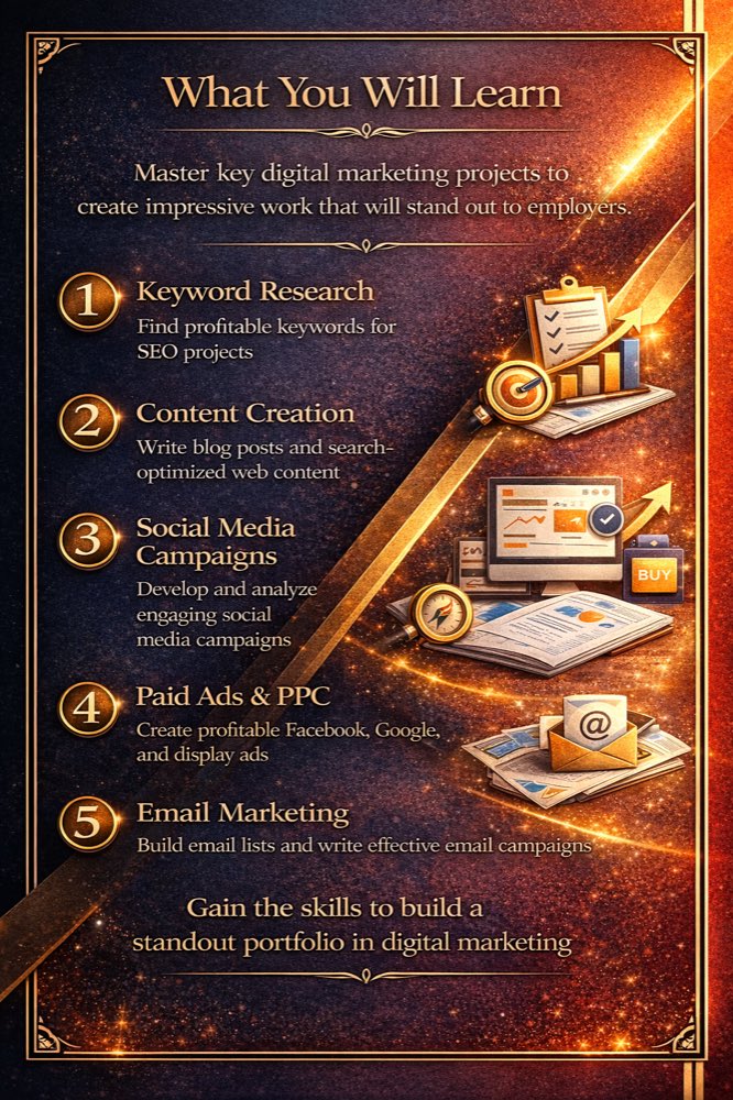 Preview of Digital Marketing Portfolio for Students (3)