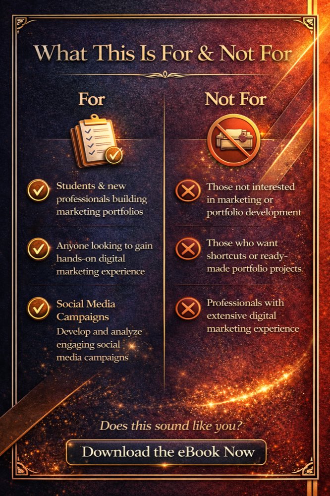 Preview of Digital Marketing Portfolio for Students (4)