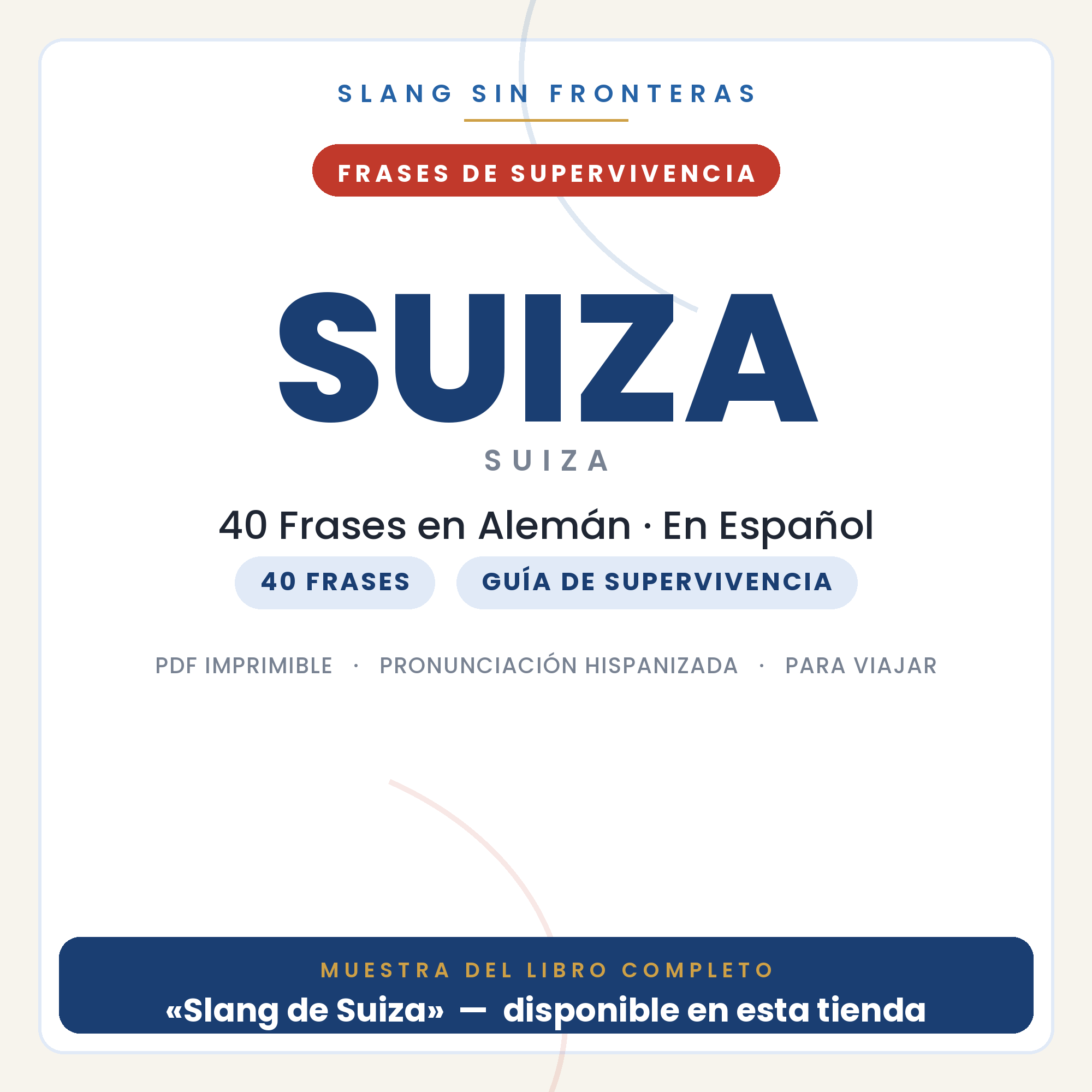 Frases en Alemán para Viajar a Suiza 