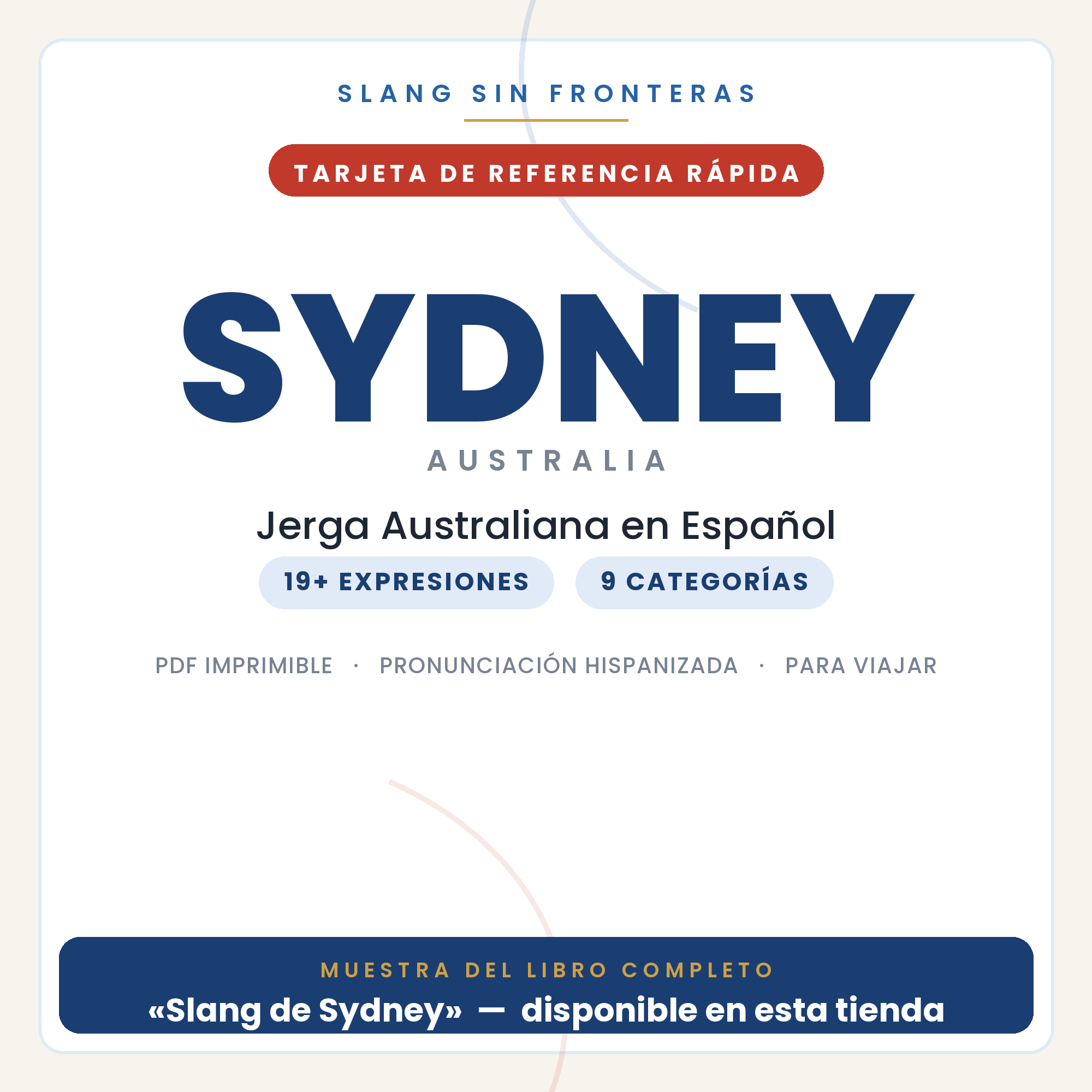 Slang de Sydney en Español