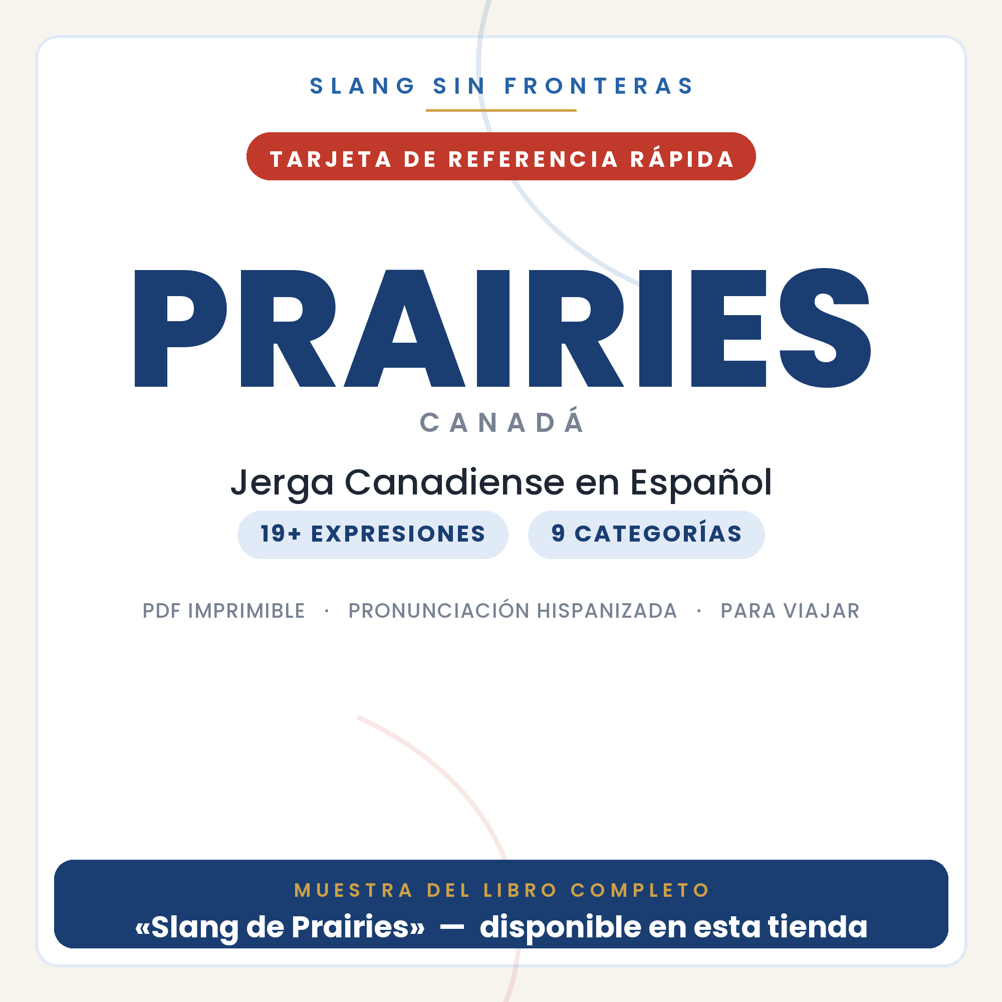 Slang de Prairies en Español
