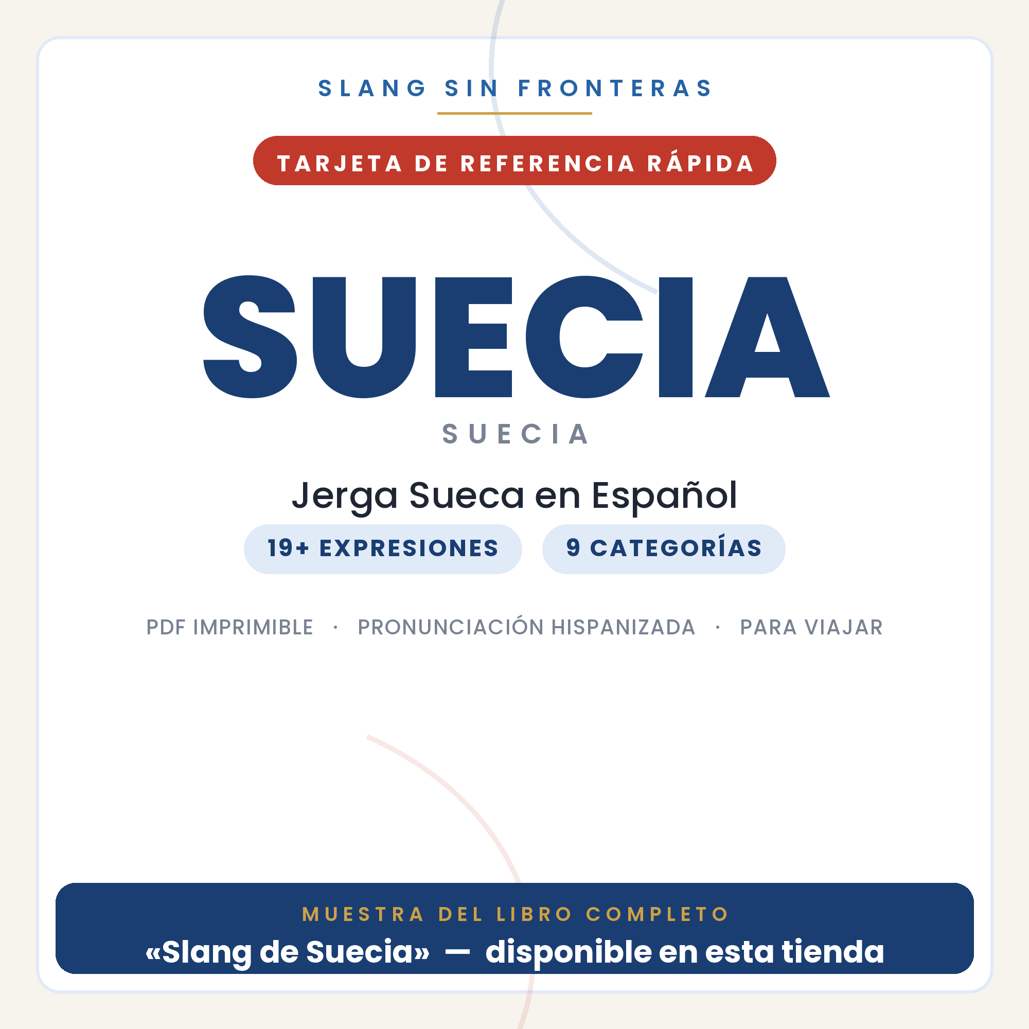 Slang de Suecia en Español