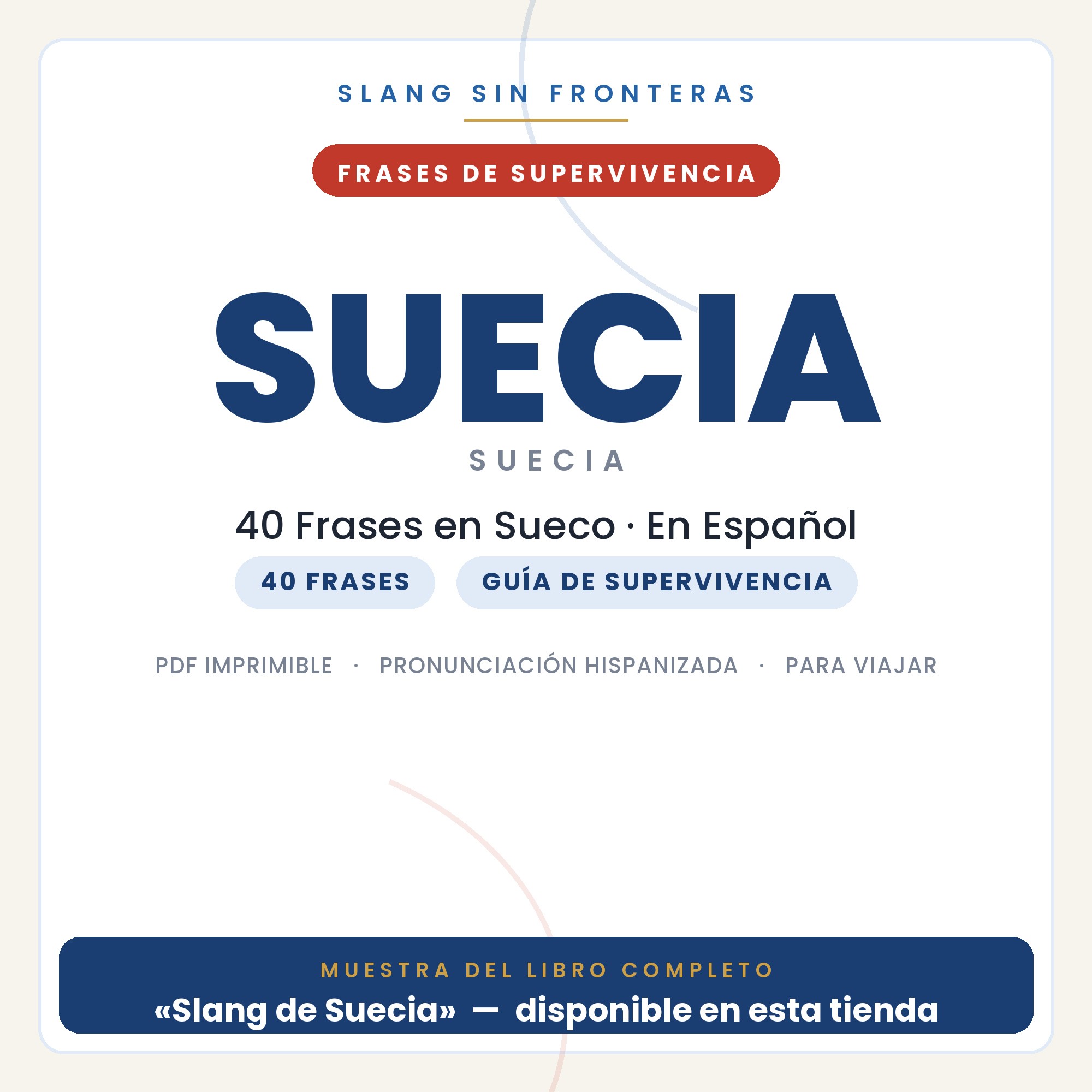 Frases en Sueco para Viajar a Suecia 