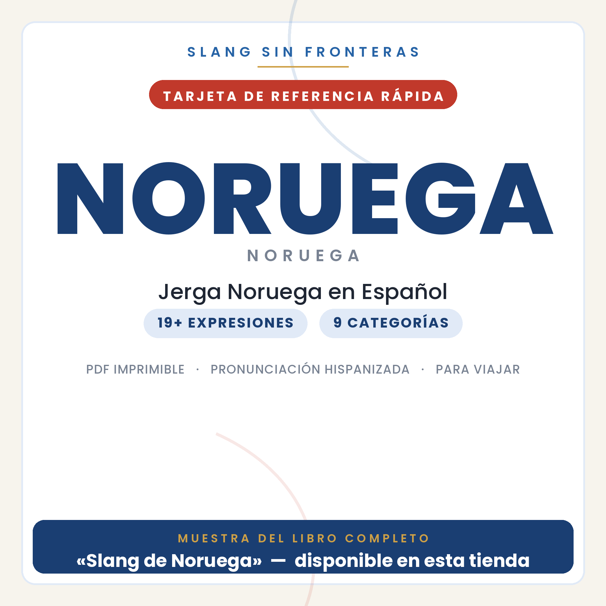 Slang de Noruega en Español