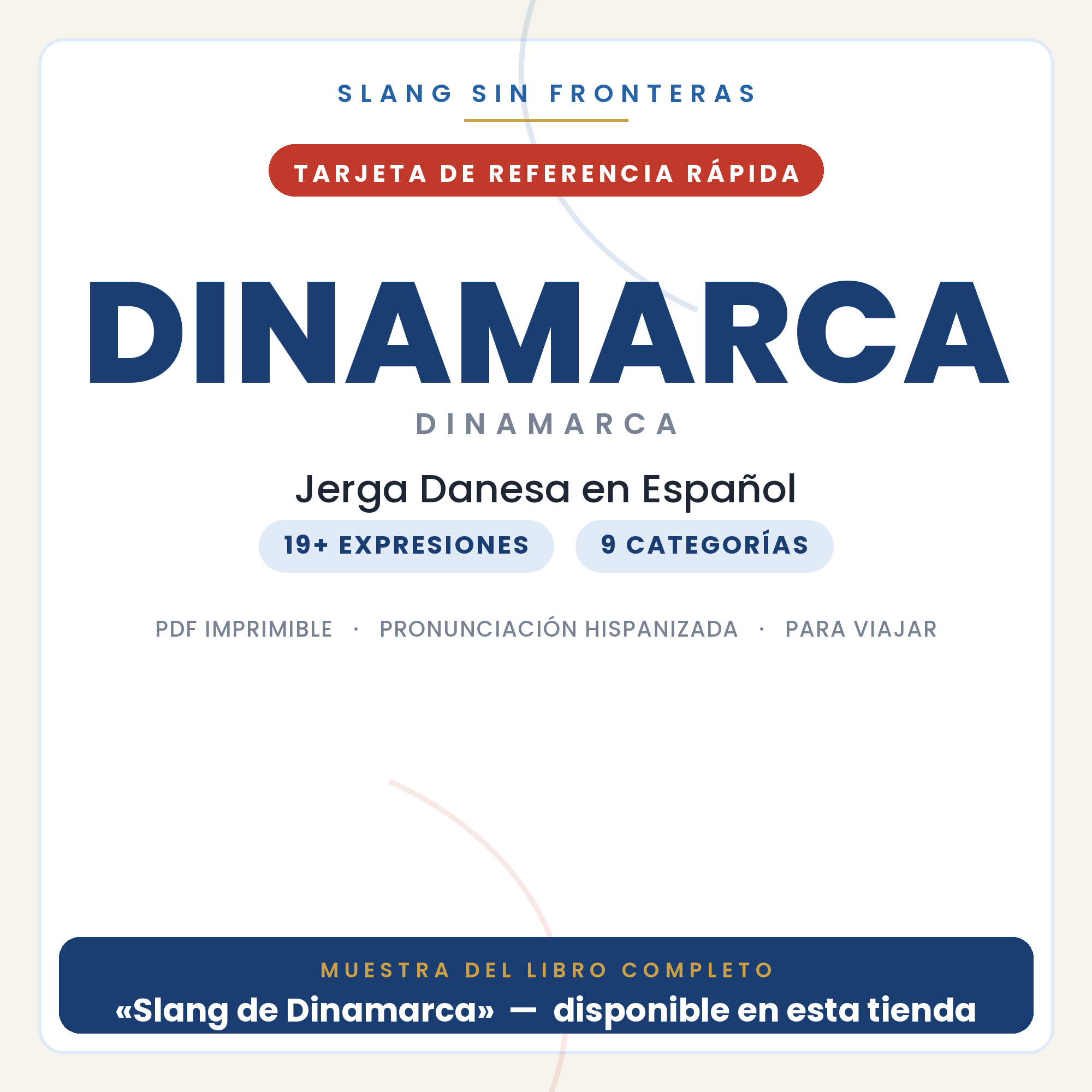 Slang de Dinamarca en Español