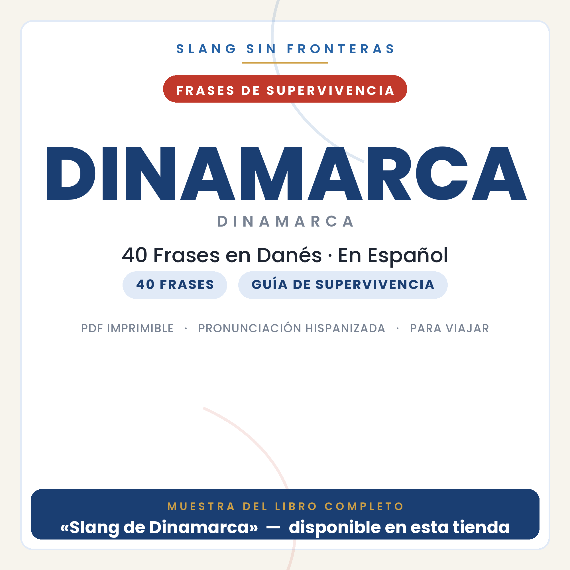 Frases en Danés para Viajar a Dinamarca 