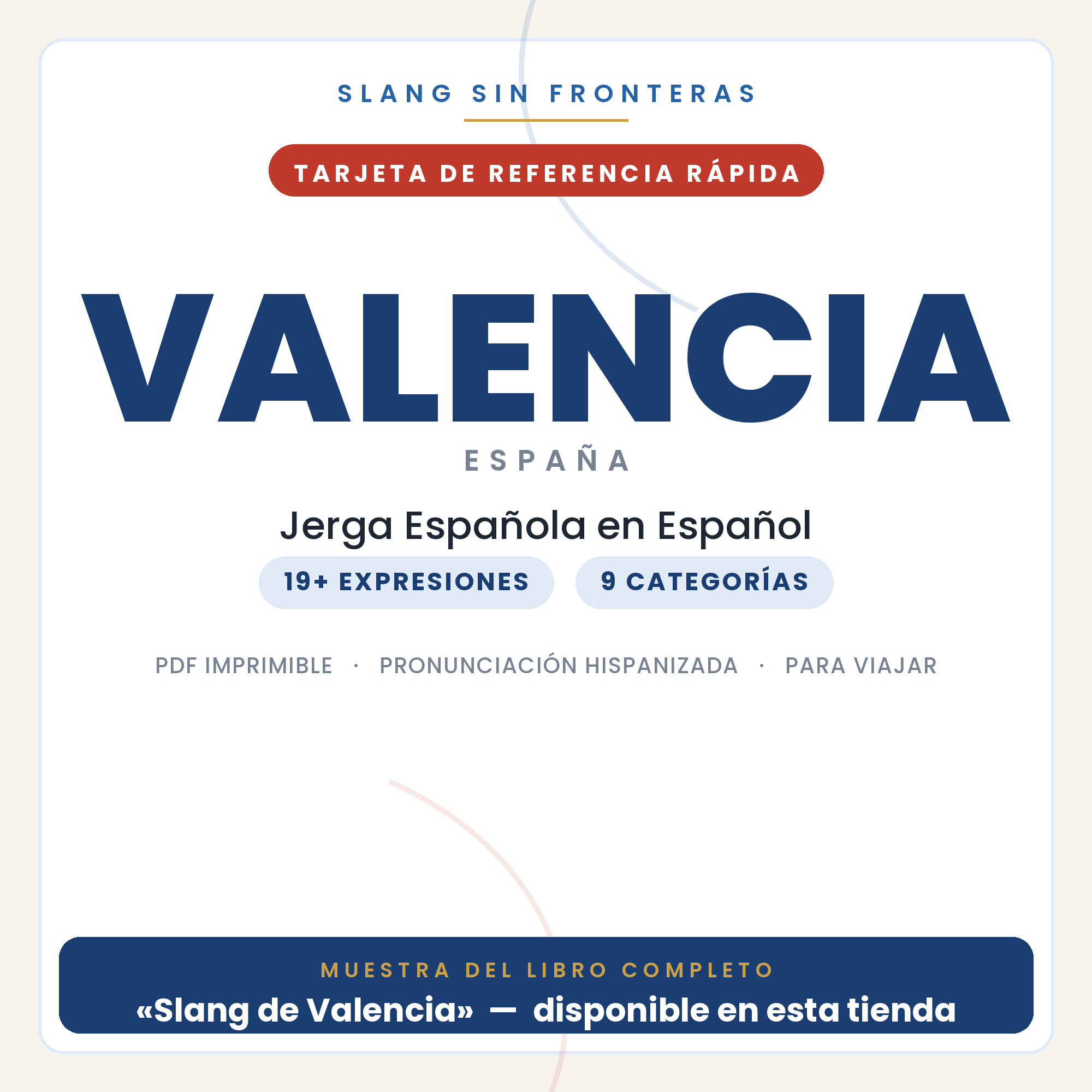 Slang de Valencia en Español