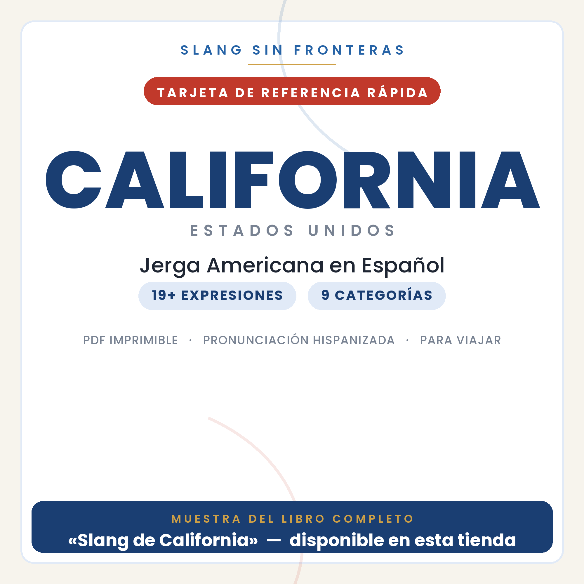 Slang de California en Español