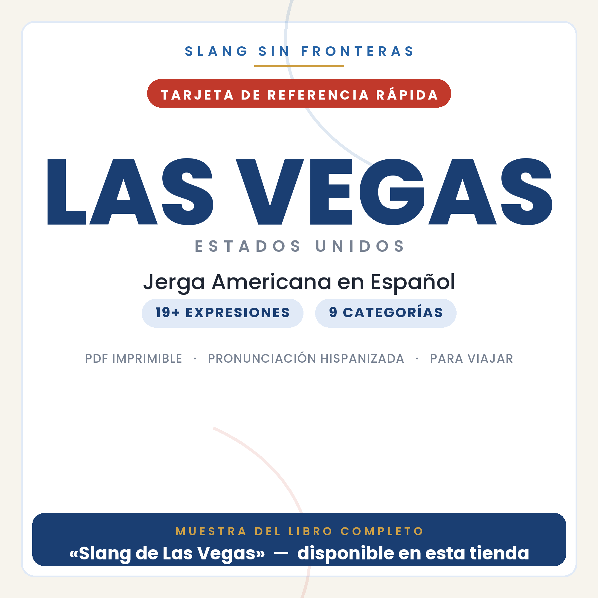 Slang de Las Vegas en Español