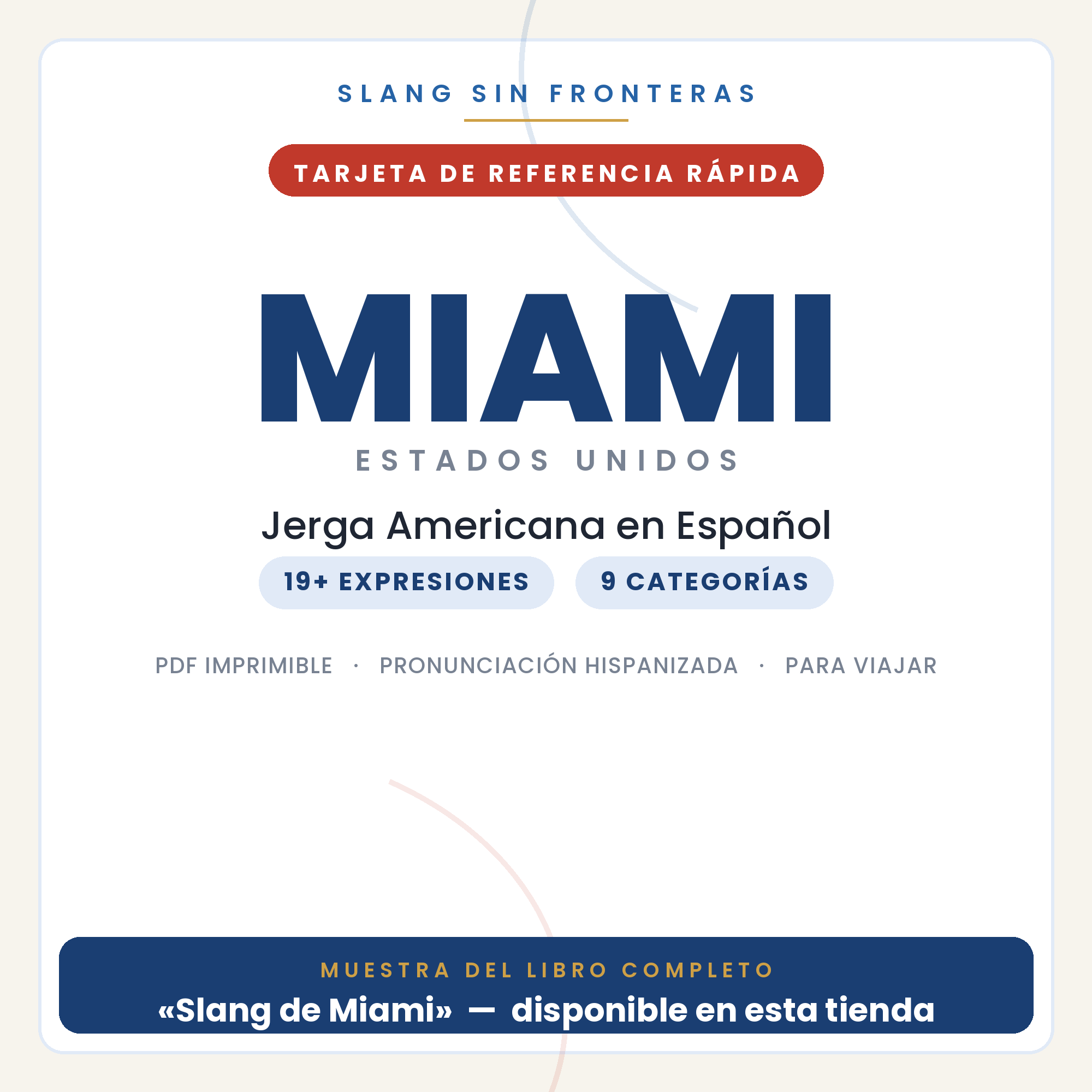Slang de Miami en Español