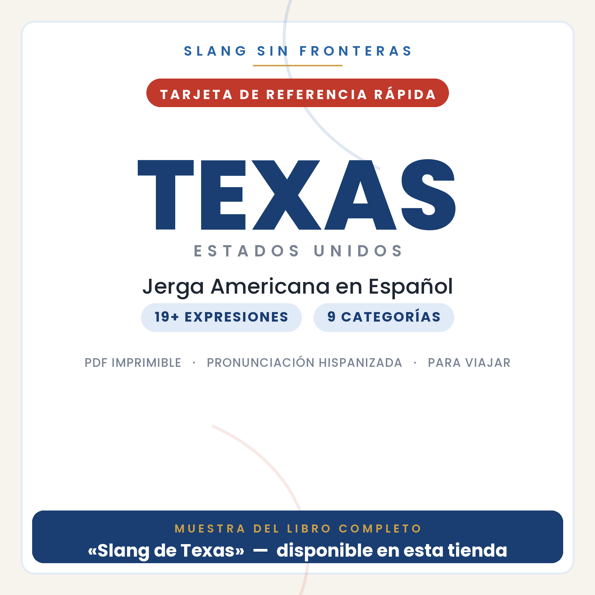 Slang de Texas en Español
