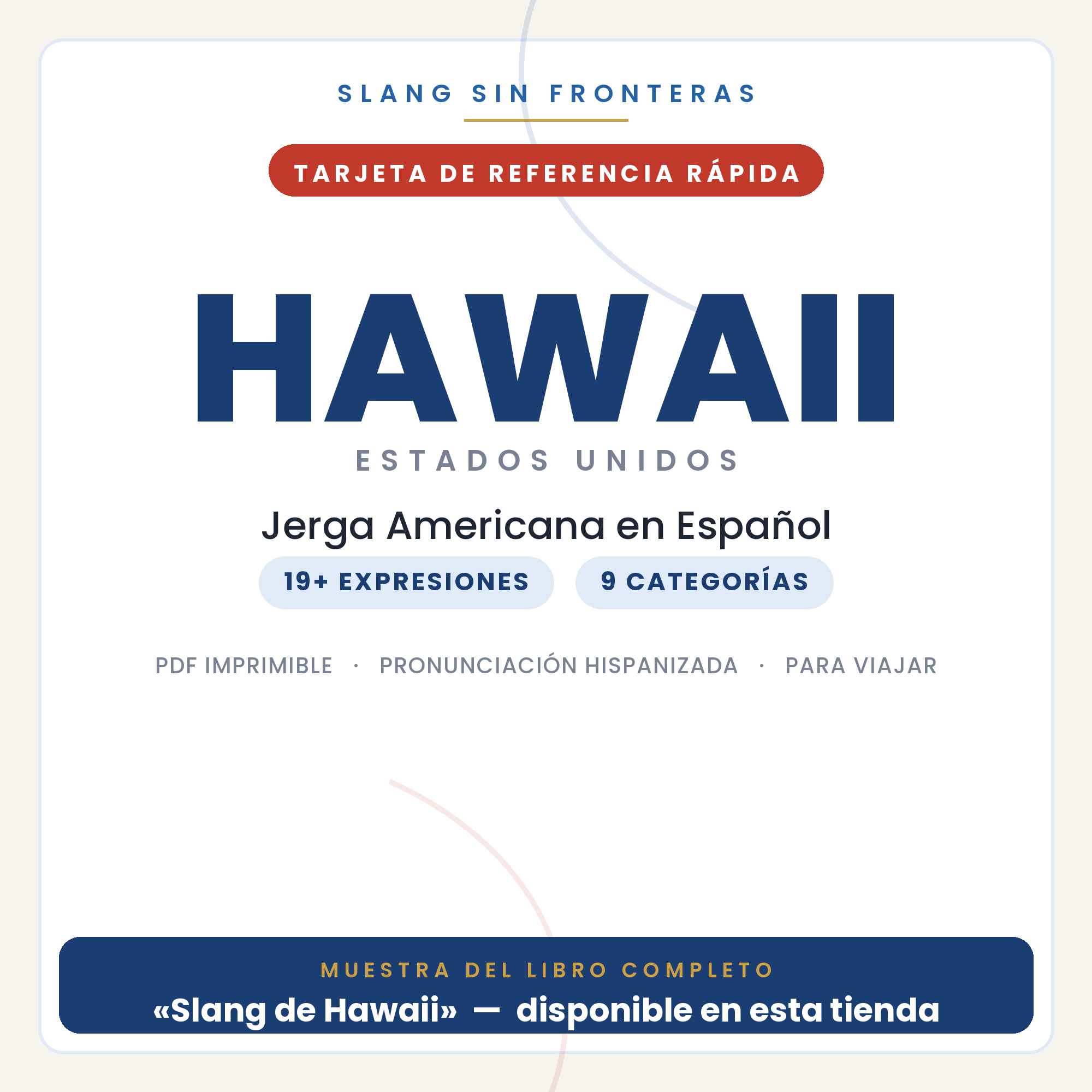 Slang de Hawaii en Español