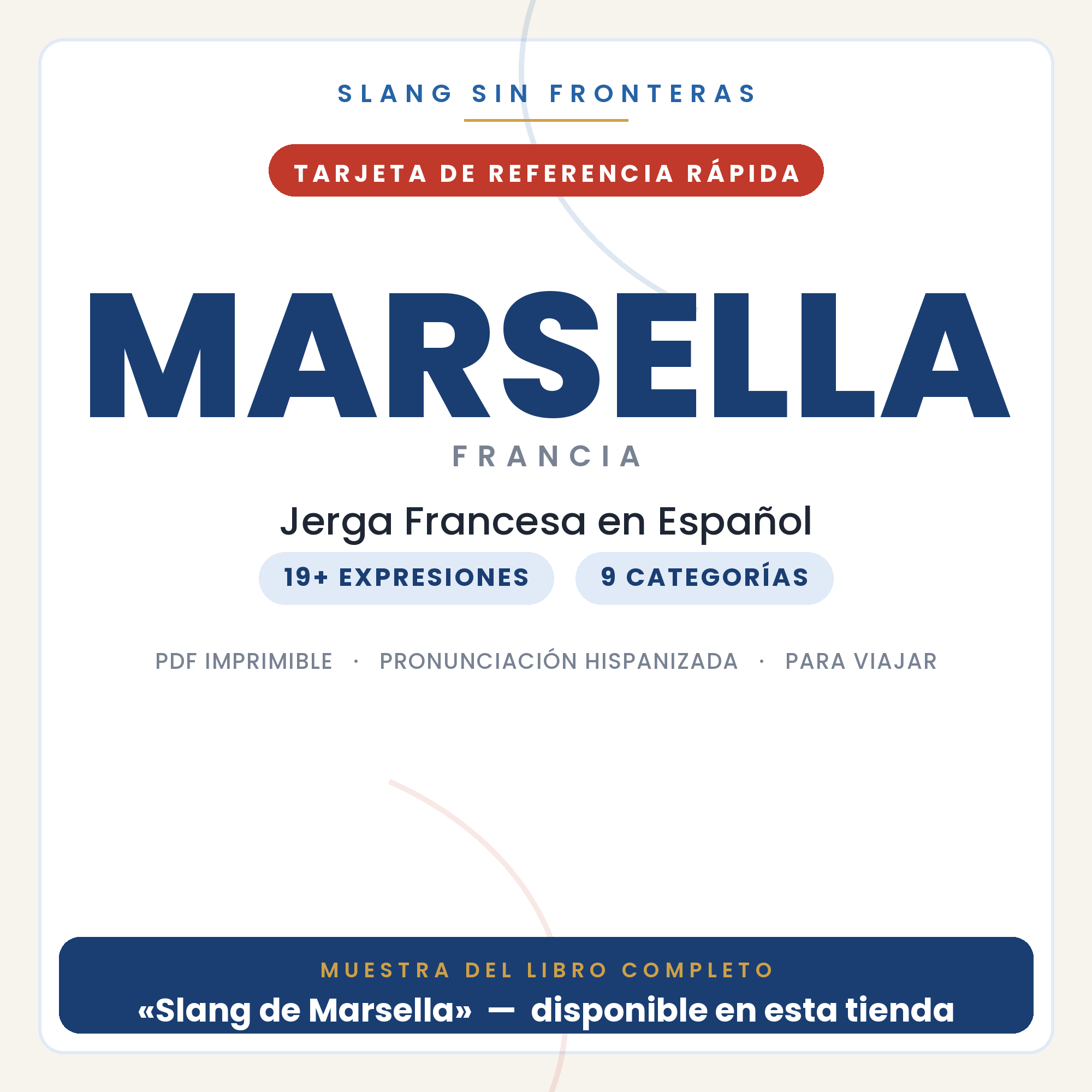 Slang de Marsella en Español