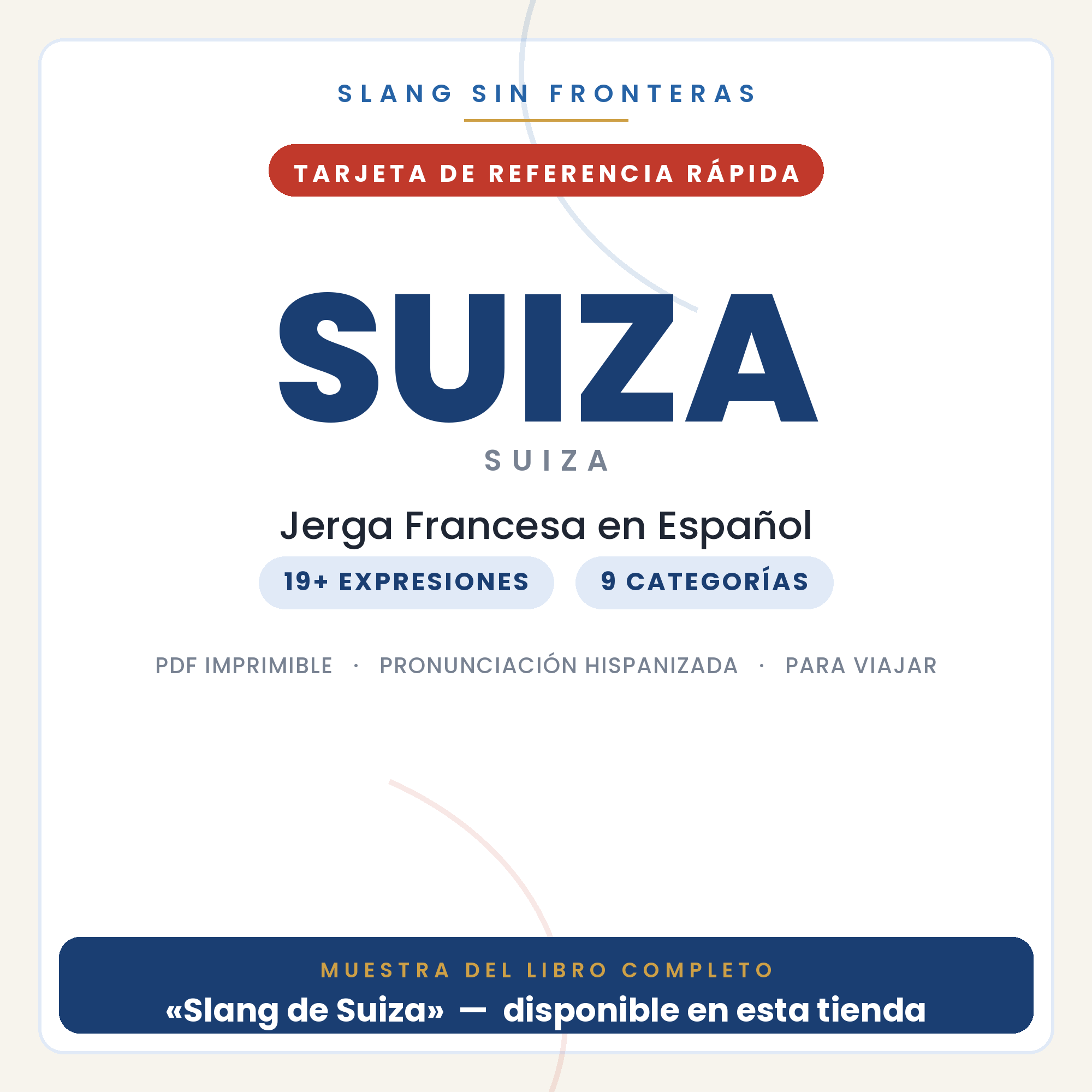 Slang de Suiza en Español