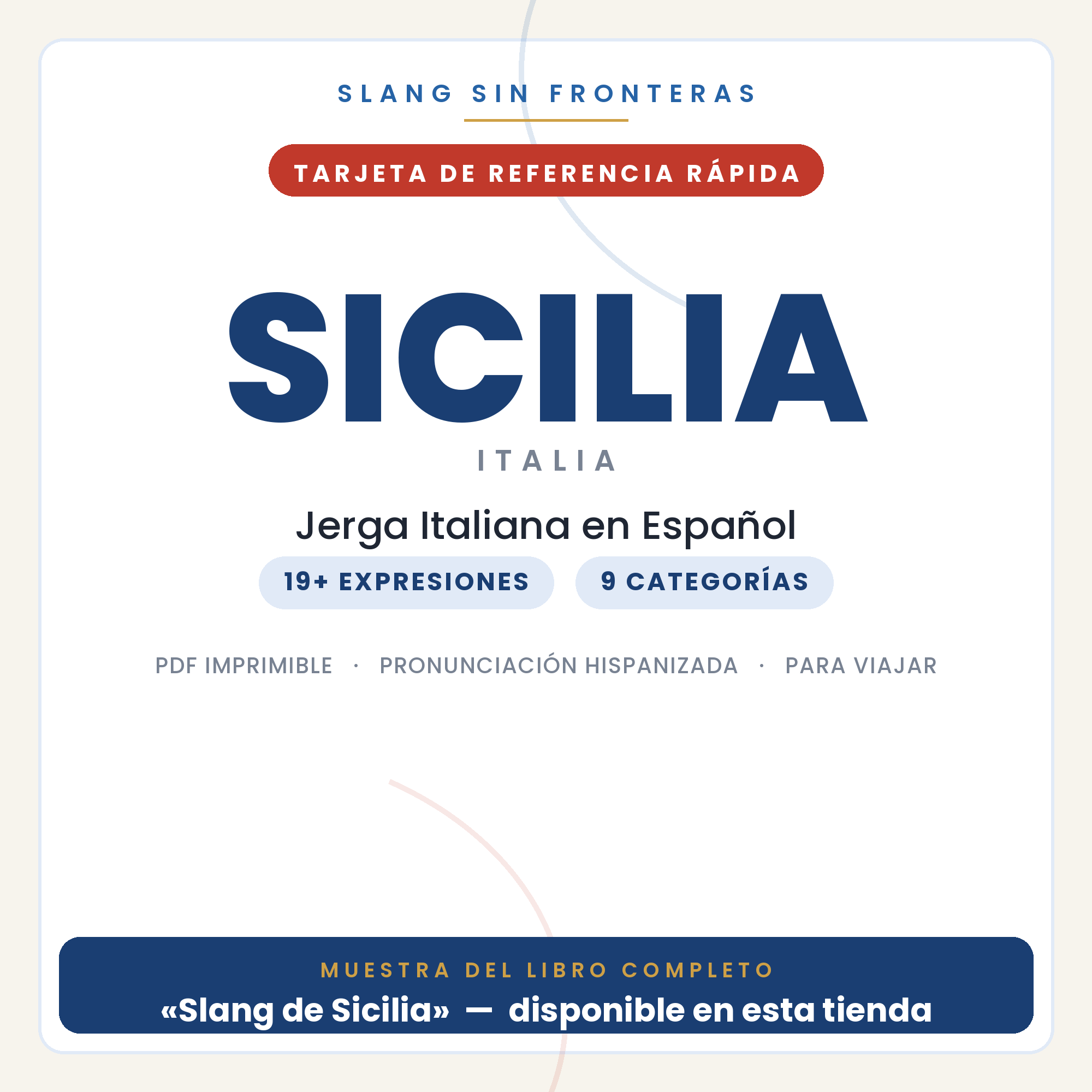 Slang de Sicilia en Español