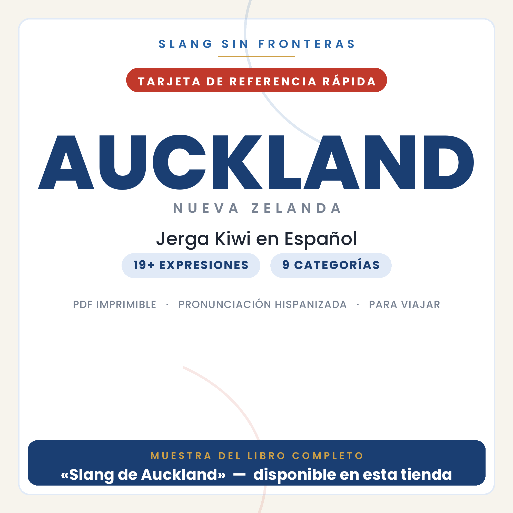 Slang de Auckland en Español
