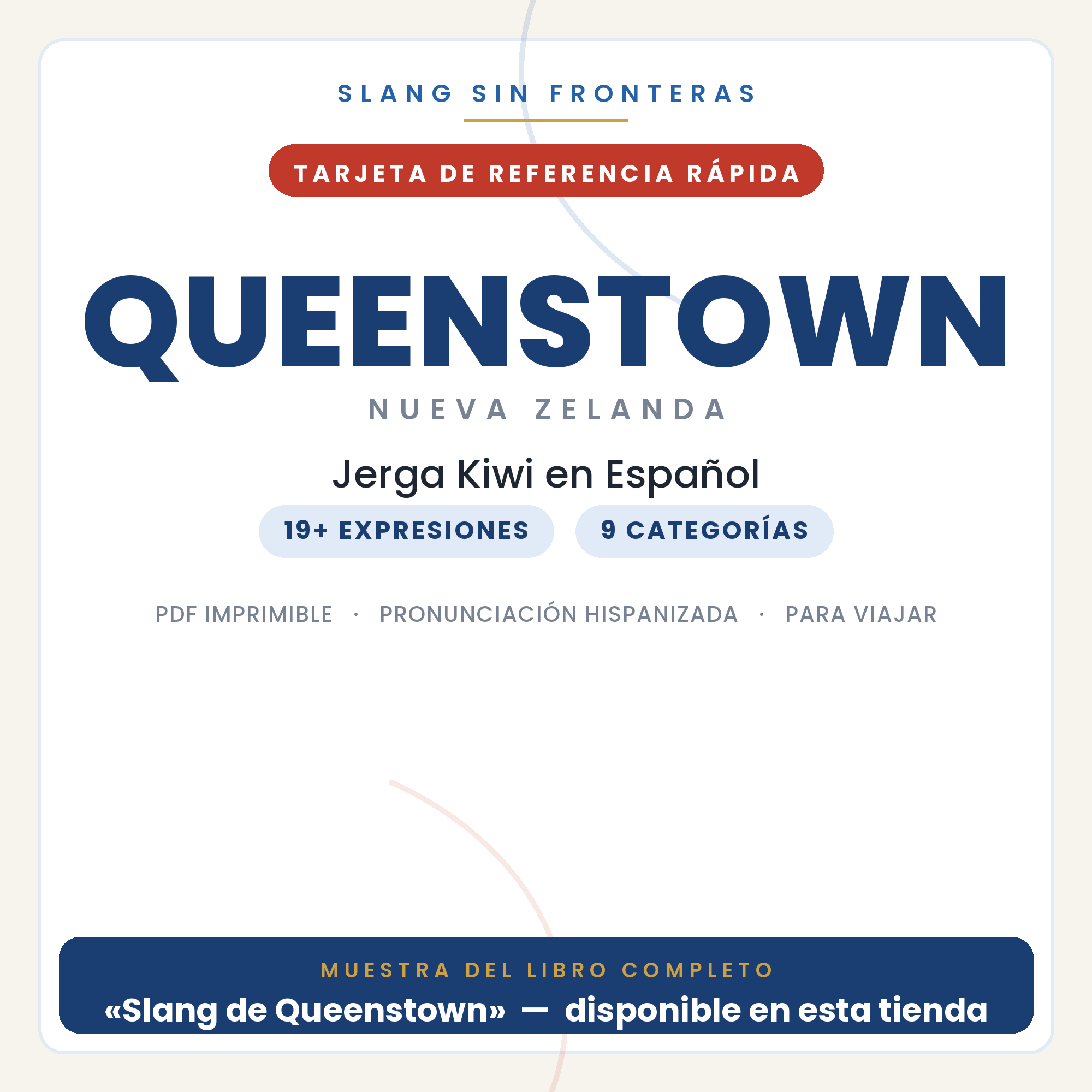 Slang de Queenstown en Español