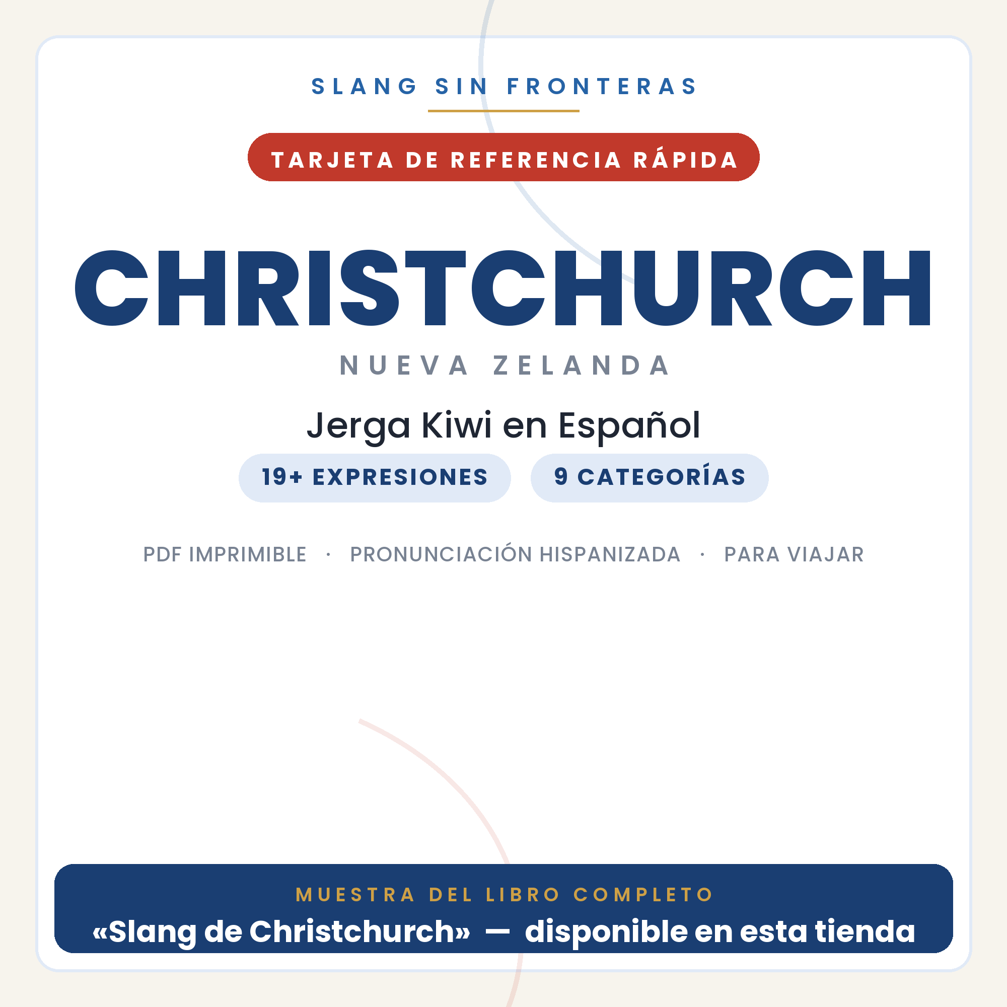 Slang de Christchurch en Español