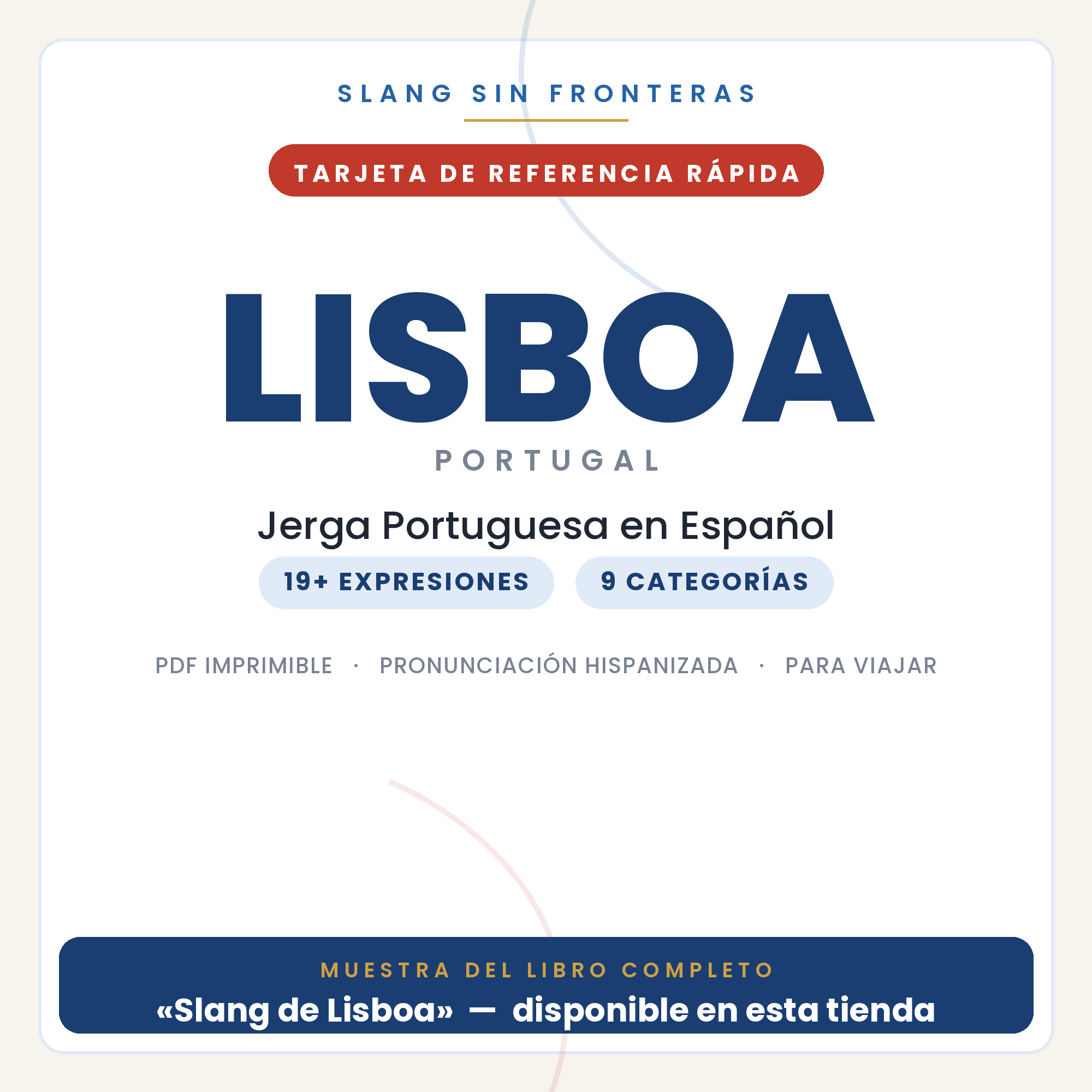 Slang de Lisboa en Español