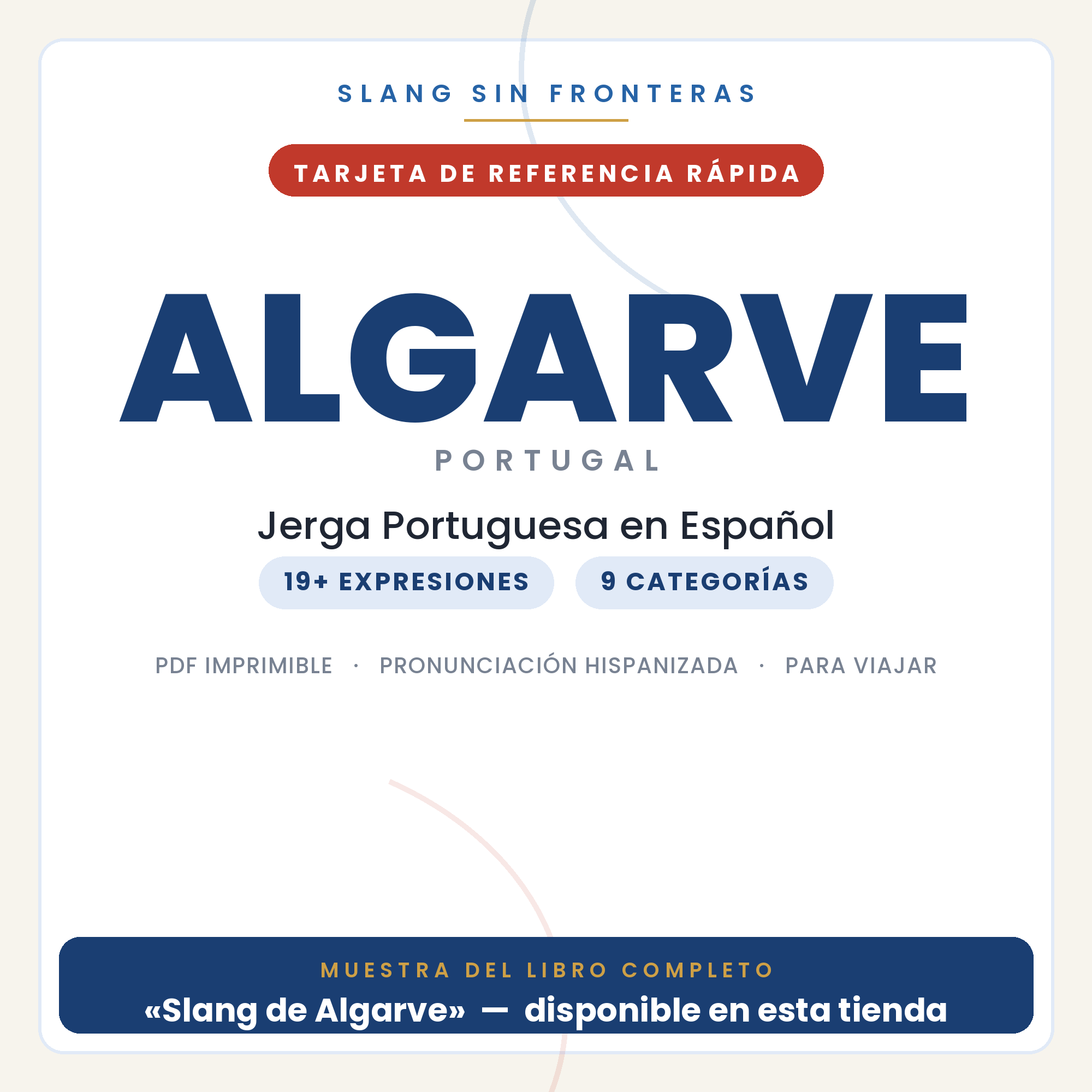 Slang de Algarve en Español