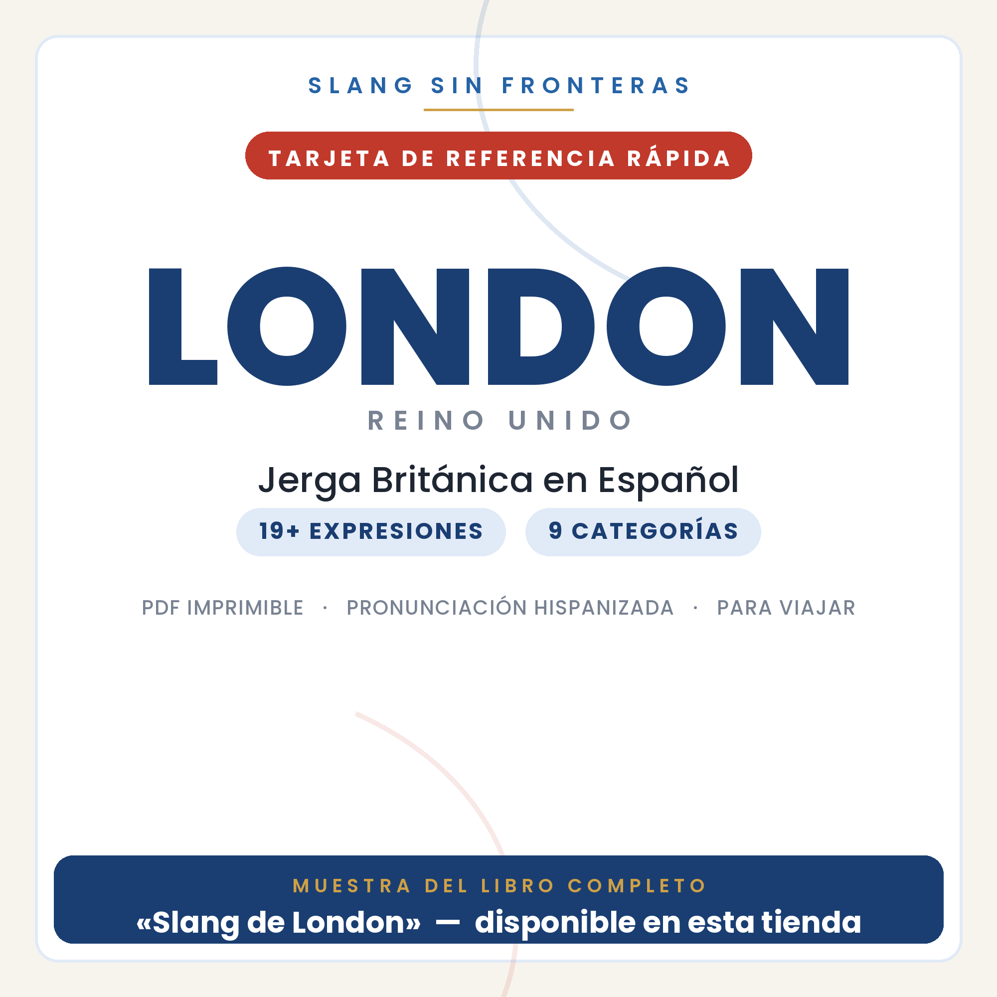 Slang de London en Español