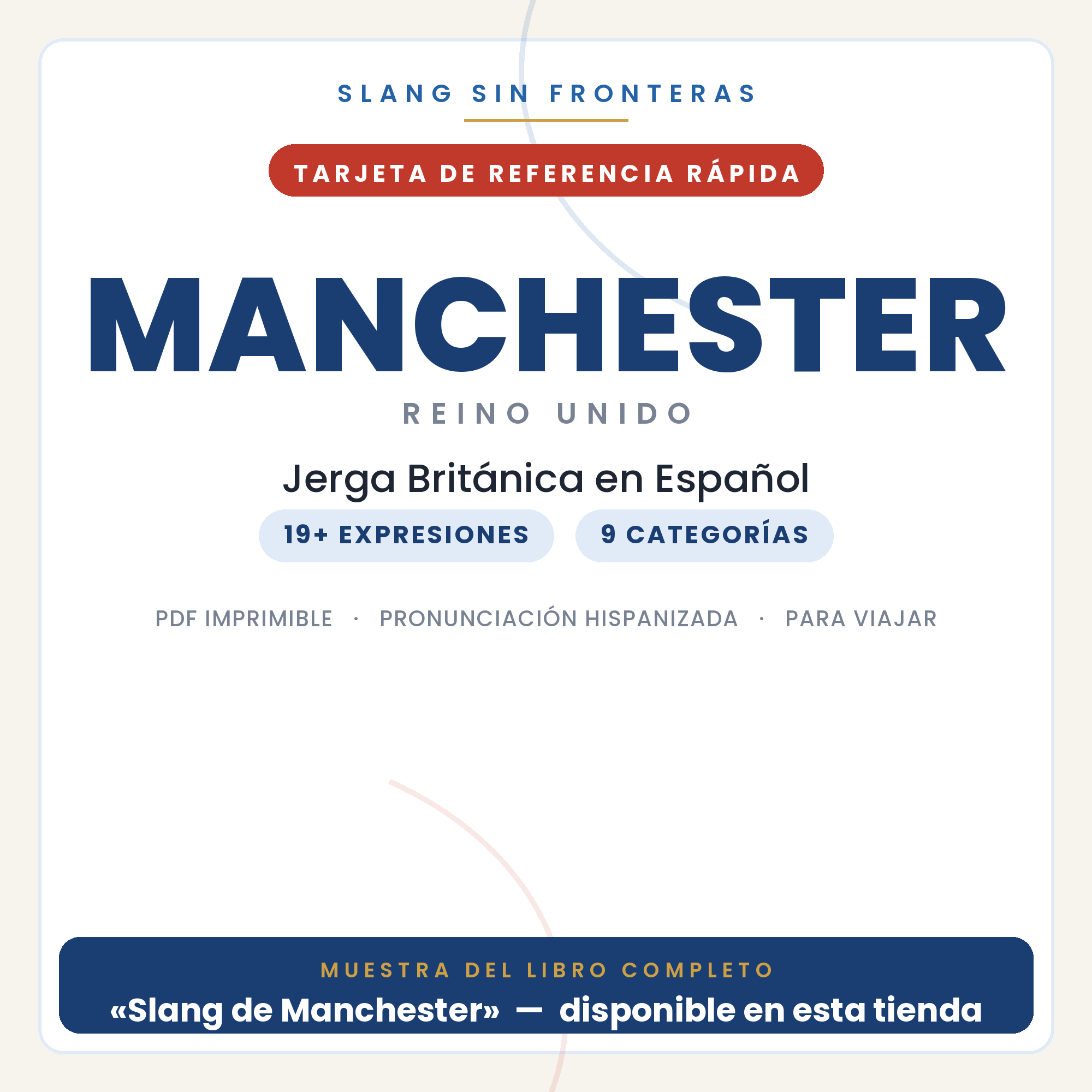 Slang de Manchester en Español