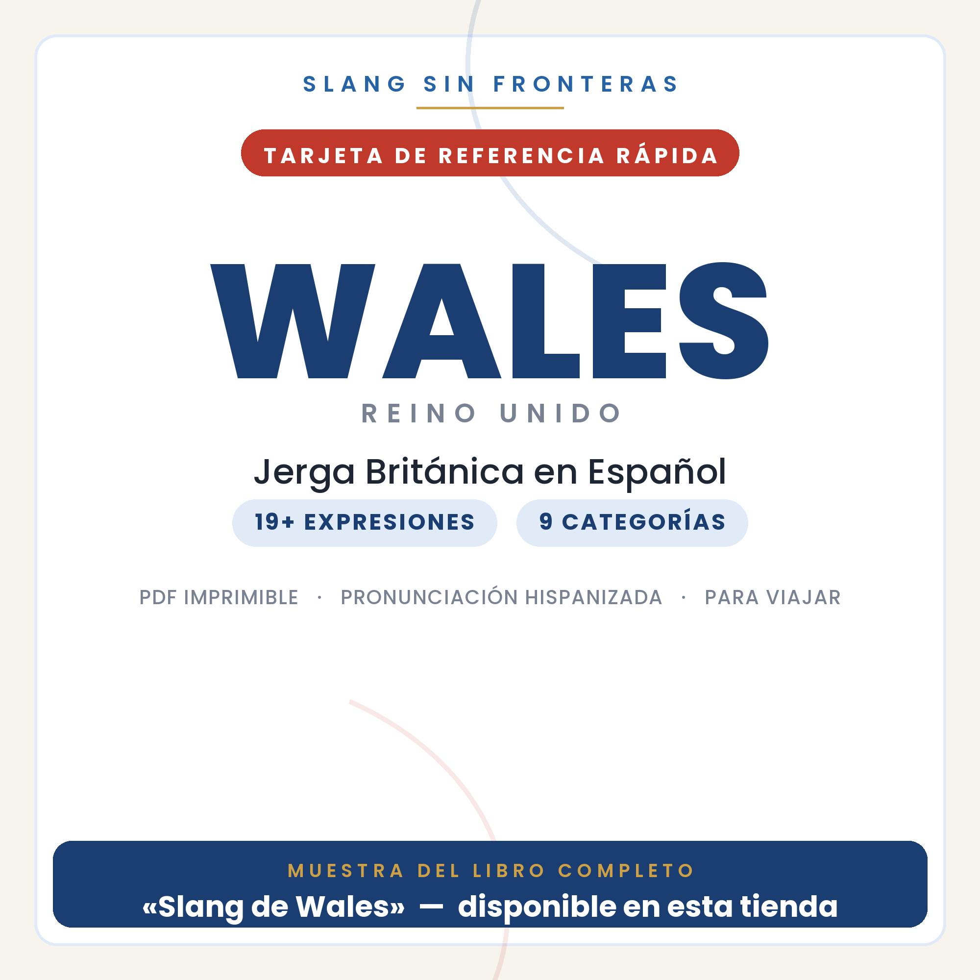 Slang de Wales en Español