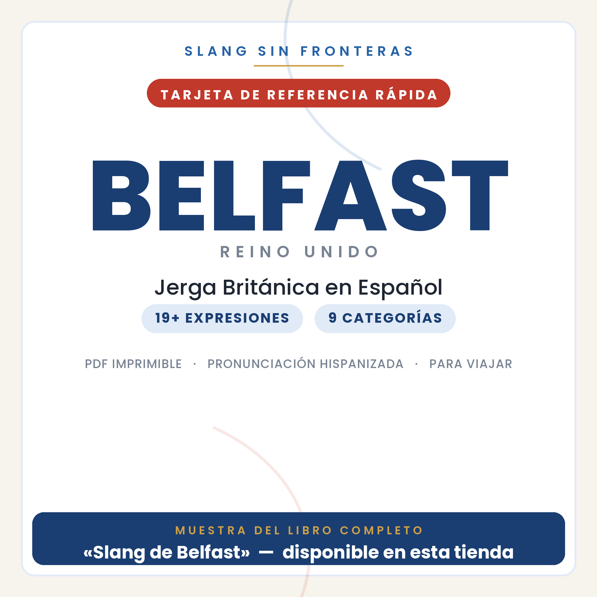 Slang de Belfast en Español