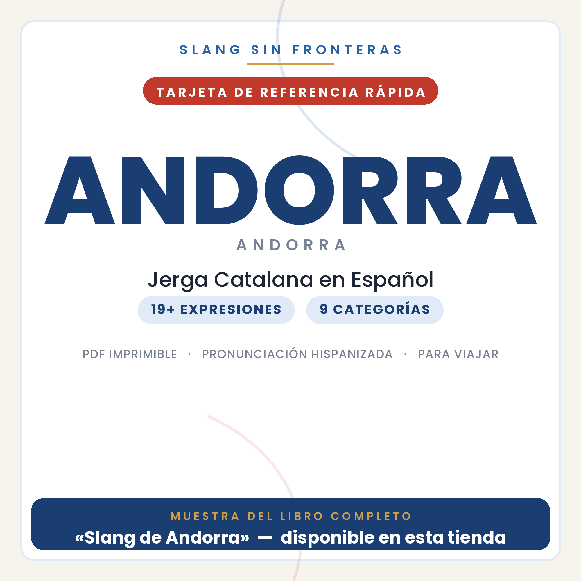Slang de Andorra en Español